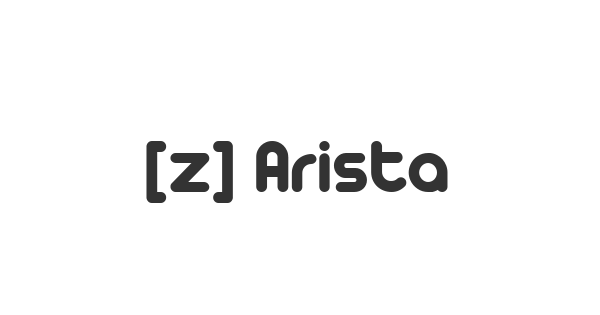 [z] Arista font thumb